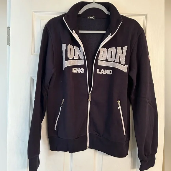 London Themed Zip Sweatshirt - Picture 2 of 4